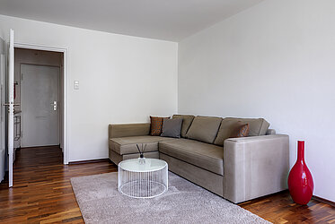 Neuhausen - inversión de capital ideal - piso de 1 habitación - mobiliario moderno