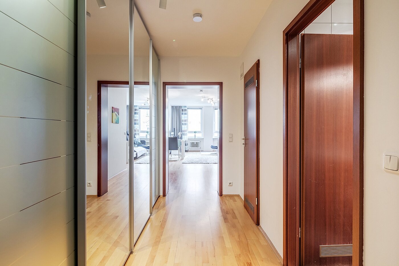 Apartamento de 1 habitación | München-Haidhausen | 2102ML4 | Flur mit großem Kleiderschrank