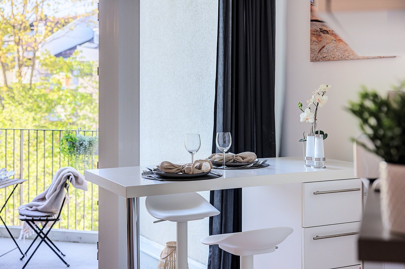 Apartment de 1.5 habitaciones | München-Bogenhausen | 70378 | ...und Essbereich