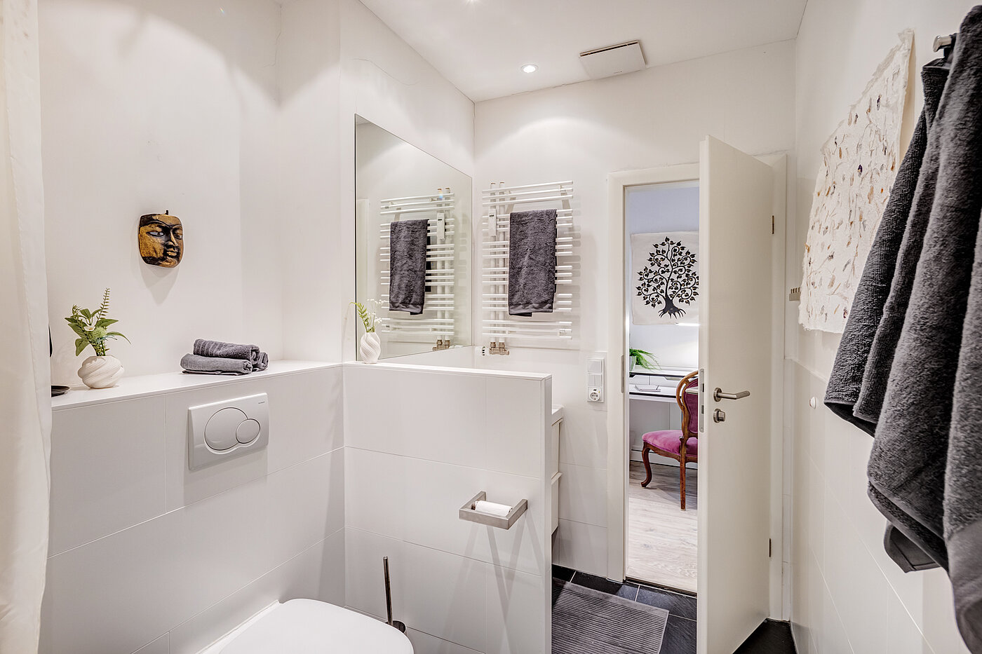 Piso en planta baja de 2 habitaciones | München-Schwabing | 70394 | Badezimmer...