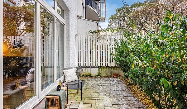 Piso loft de 1 habitación | München-Isarvorstadt | 2211ML7 | Hier die West-Terrasse