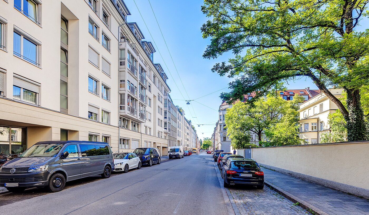 Apartamento de 3 habitaciones | München-Isarvorstadt | 70157 | Ruhige Anliegerstraße