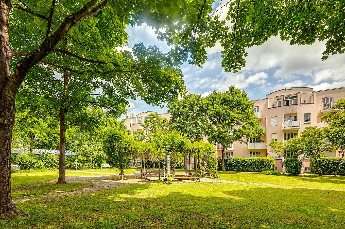 Apartamento de 1 habitación | München-Perlach | 2204ML8 | Parkähnliche, ruhige Außenanlagen