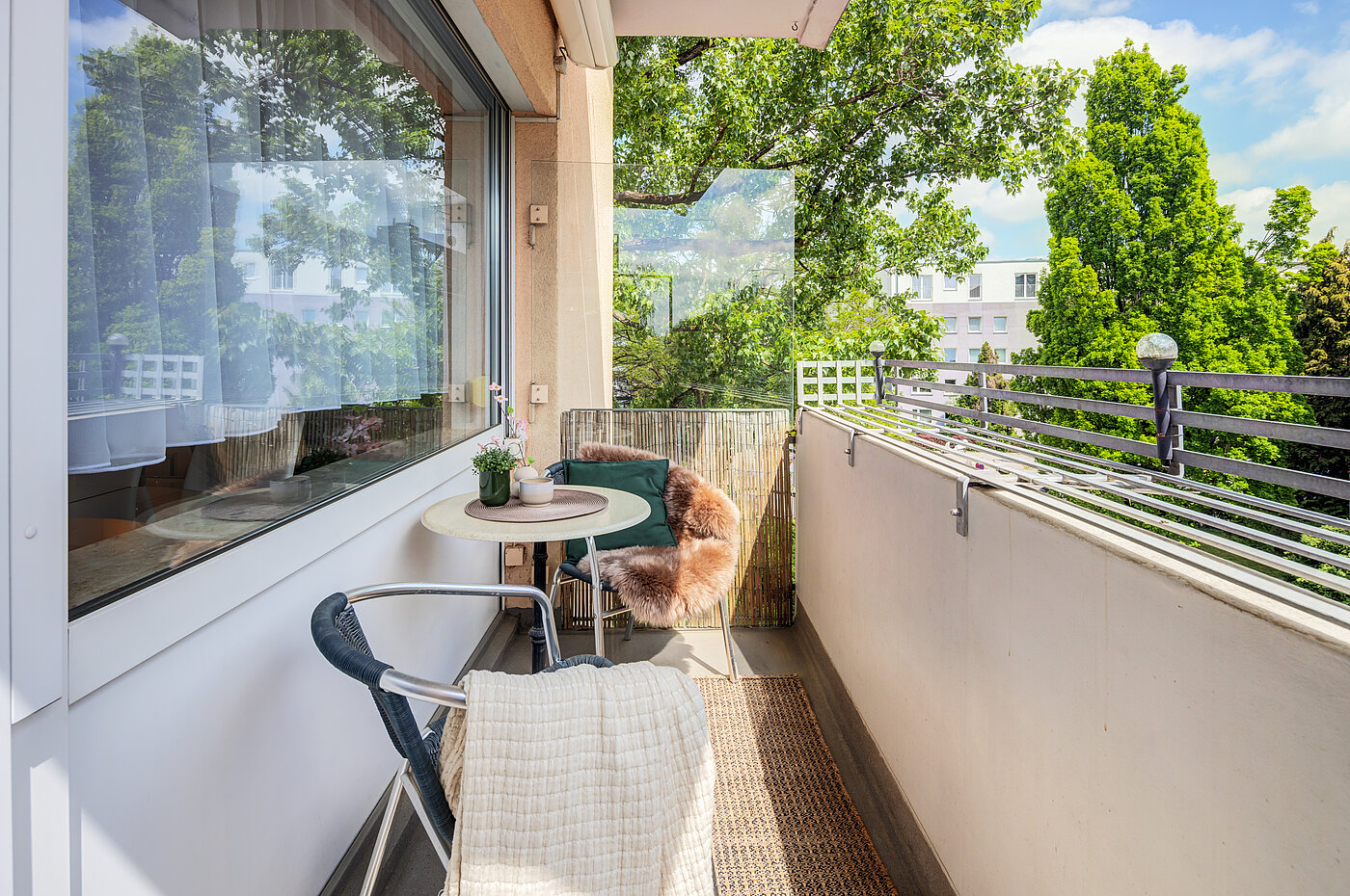 Apartamento de 2 habitaciones | München-Sendling-Westpark | 70413 | ...schönem Balkon...