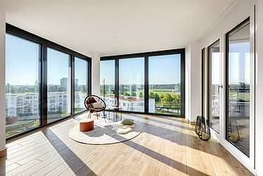 Obersendling: Piso exclusivo de 3 habitaciones en Alpenglühen - disponible