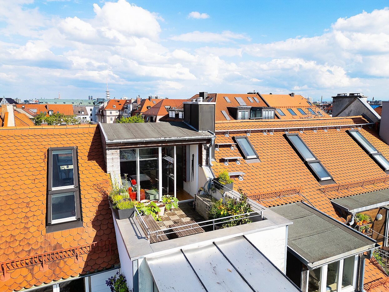 Apartamento de 5 habitaciones | München-Neuhausen | 70140 | Über den Dächern