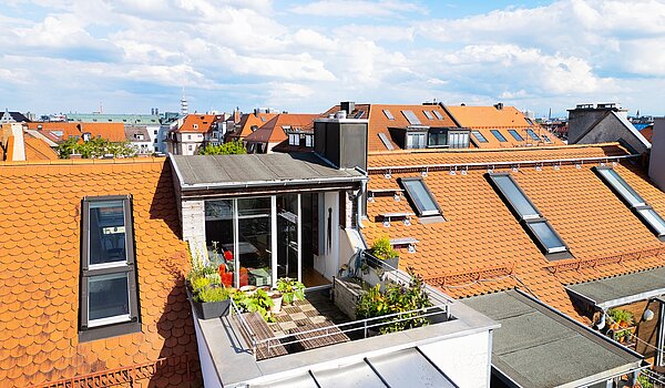 Apartamento de 5 habitaciones | München-Neuhausen | 70140 | Über den Dächern