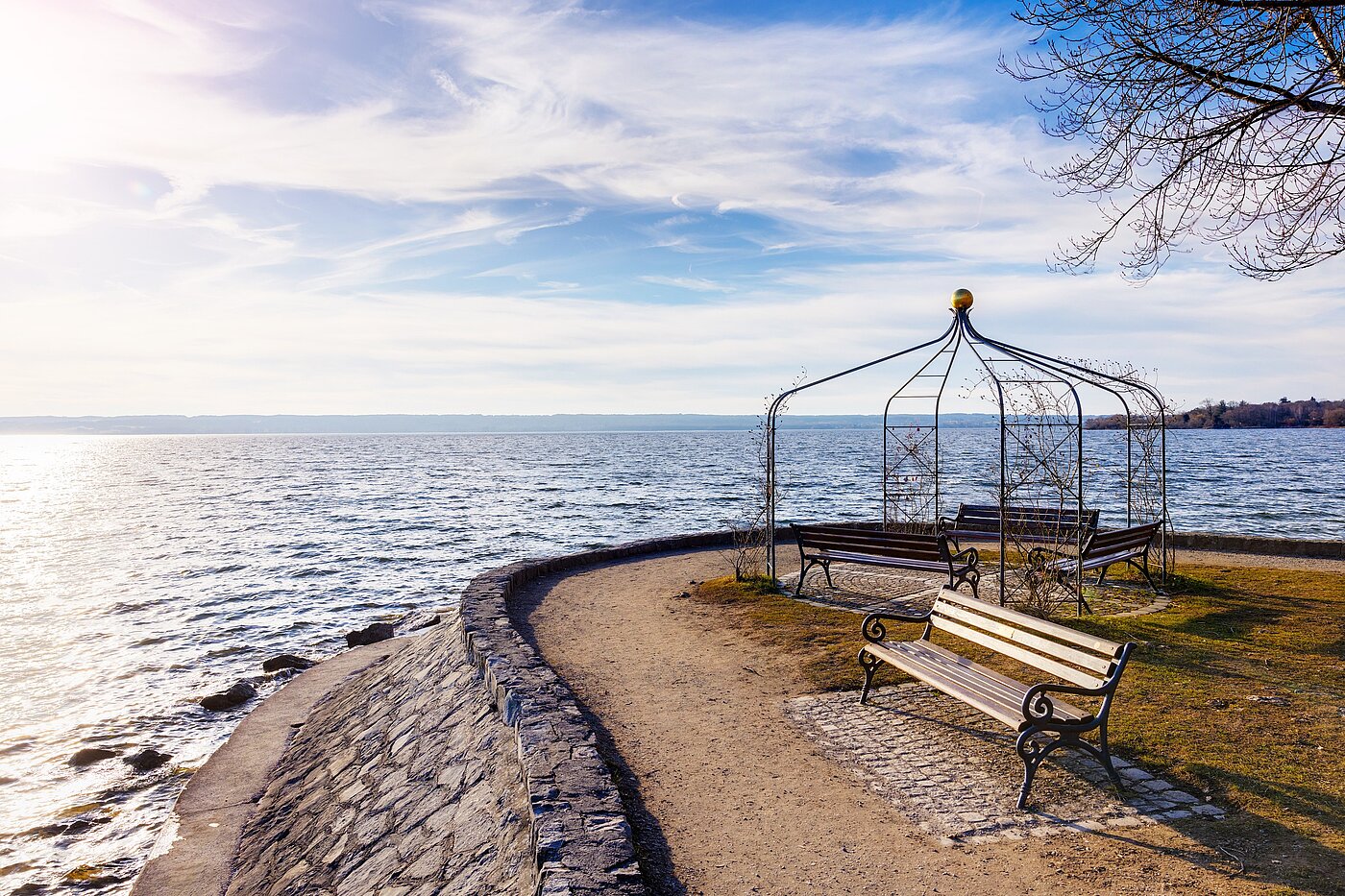 Apartamento de 1 habitación | Herrsching am Ammersee | 2302ML2 | Blick auf den Ammersee