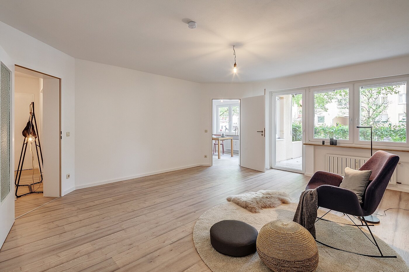 Piso en planta baja de 4.5 habitaciones | München-Perlach | 2003ML6 | Geräumiges Wohnzimmer...
