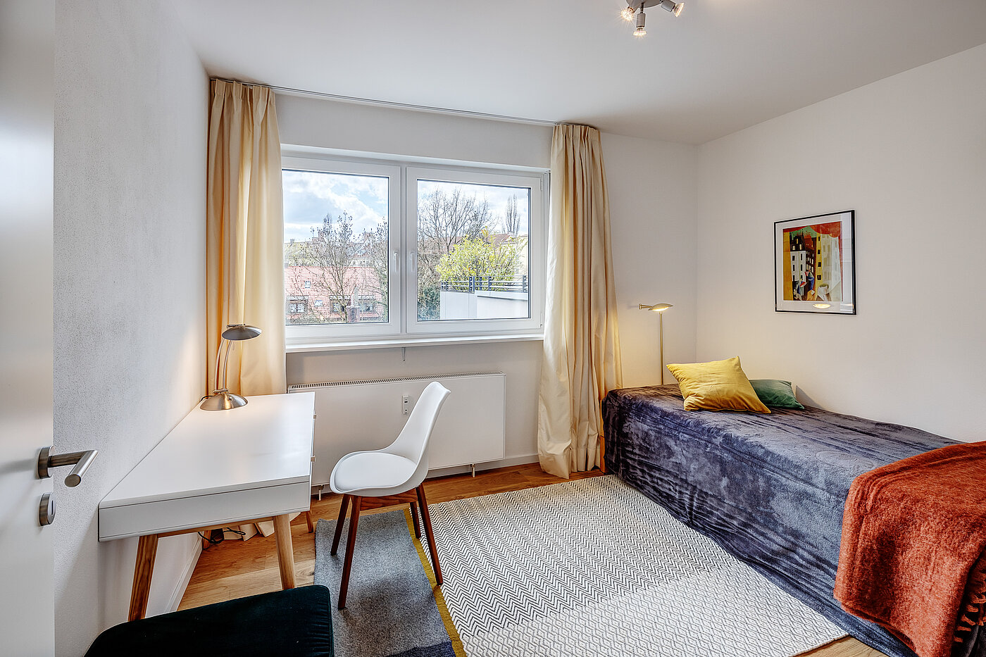 Apartamento de 4 habitaciones | München-Au | 70423 | Arbeiten/Schlafen