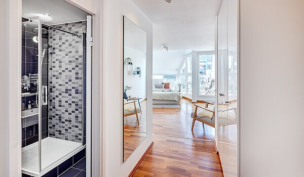 Apartamento de 1 habitación | München-Maxvorstadt | 70165 | Flur mit Einbauten