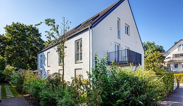 Piso dúplex  de 4 habitaciones | München-Obermenzing | 701553 | Ansicht vom Innenhof aus