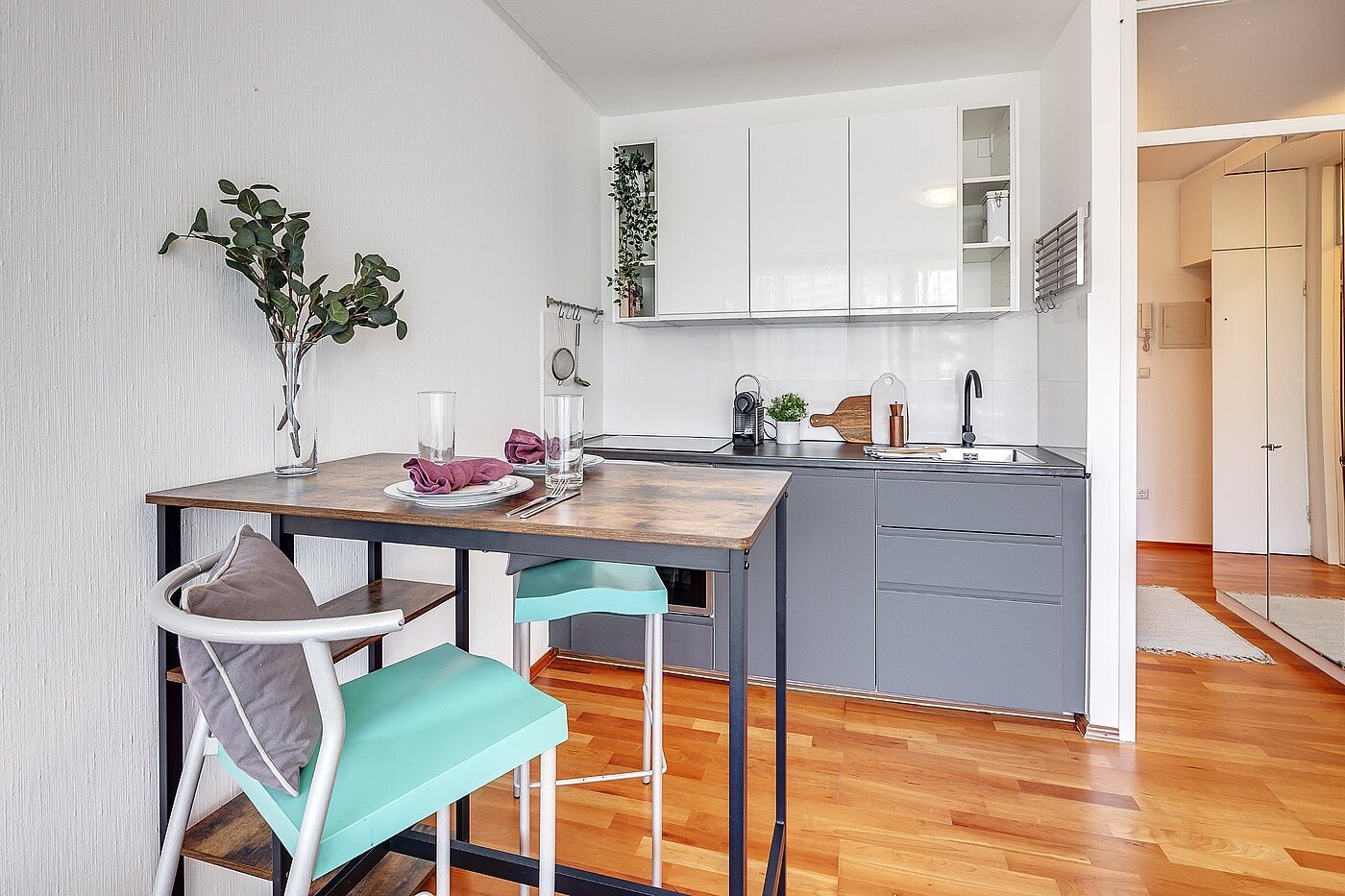 Apartamento de 1 habitación | München-Bogenhausen | 2103ML6 | Essen und Kochen
