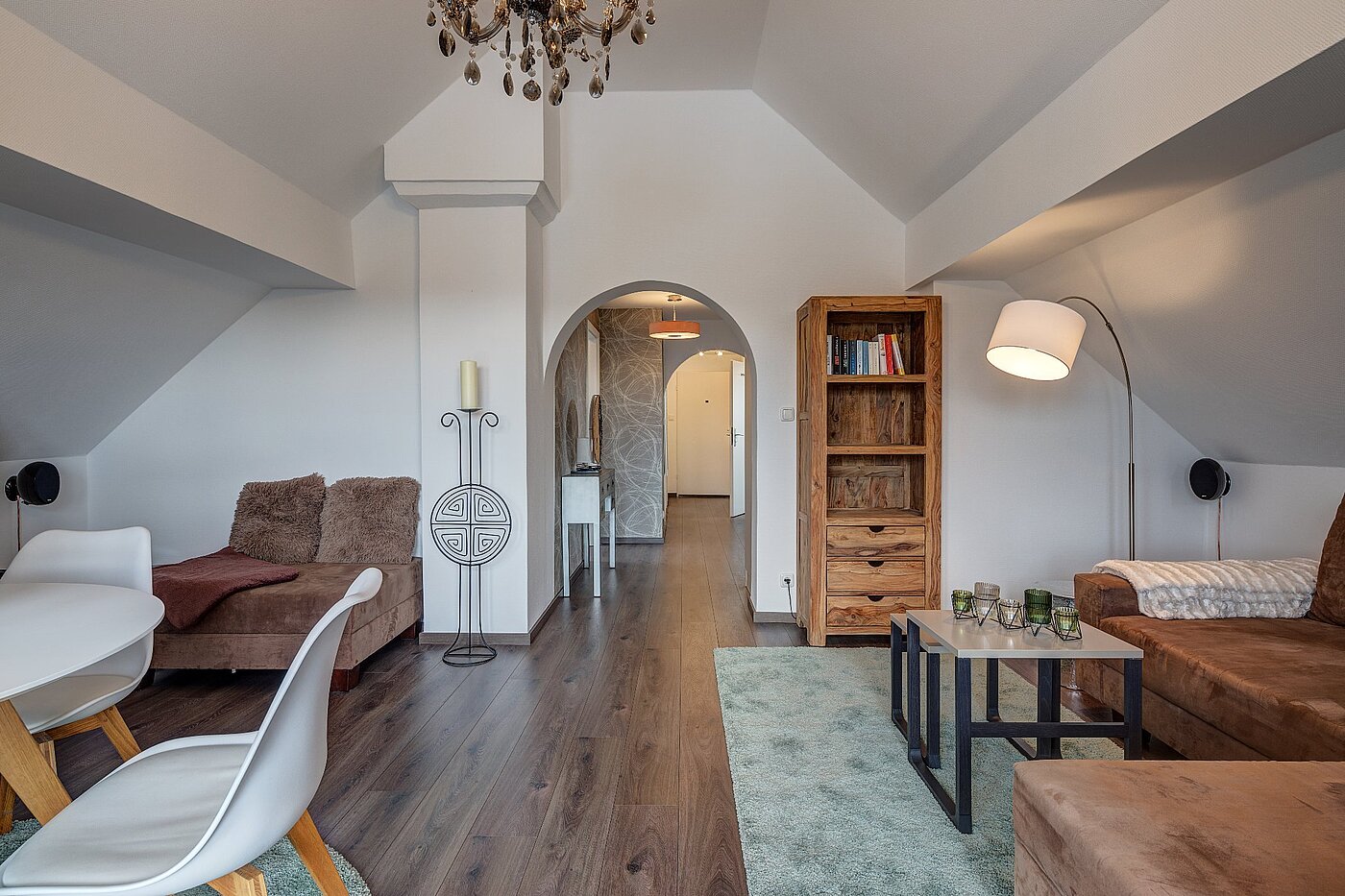 Piso ático de 3 habitaciones | München-Hasenbergl | 1803ML5 | Offener Wohnbereich