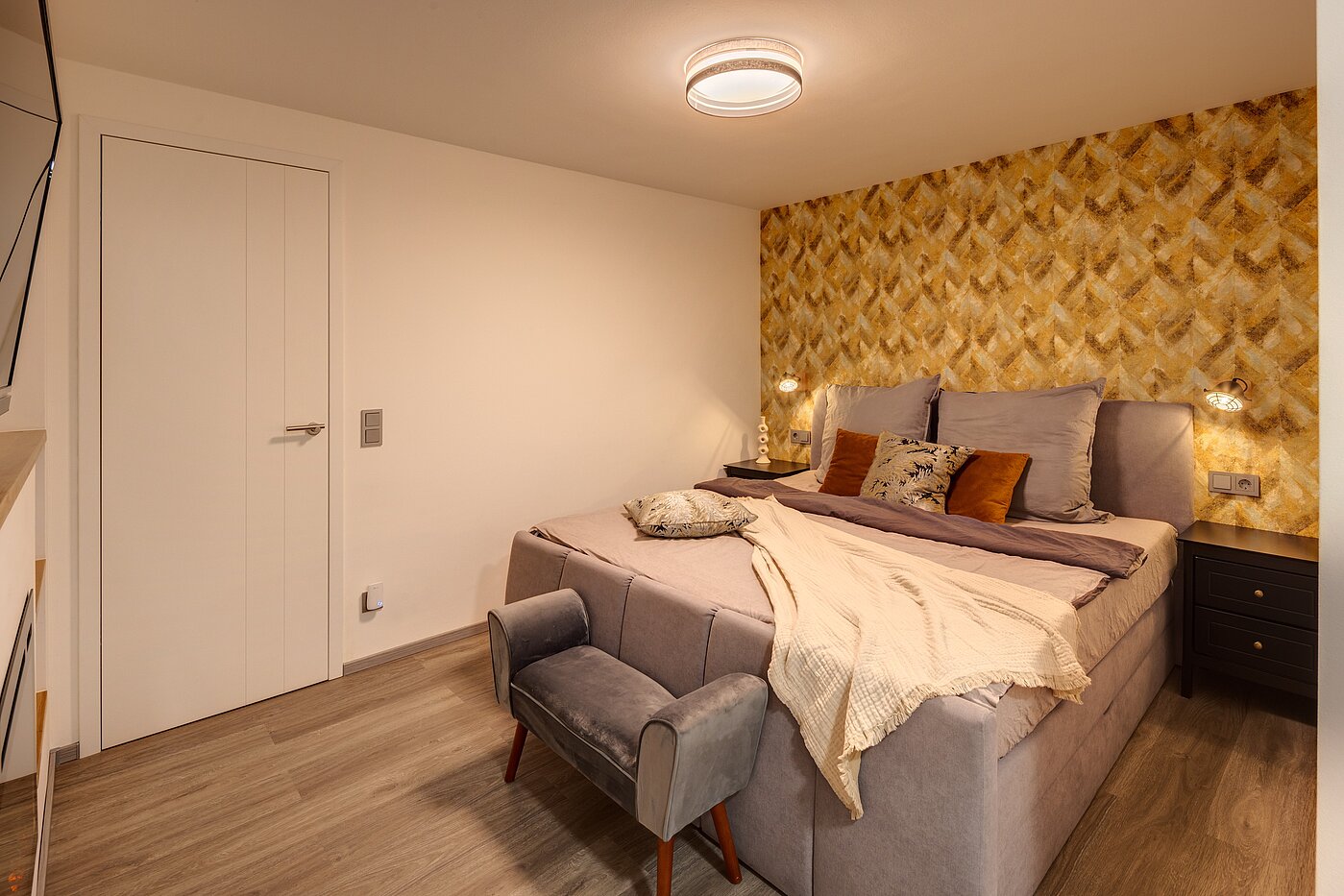 Piso dúplex  de 3 habitaciones | München-Milbertshofen | 702341 | Schönes Doppelbett
