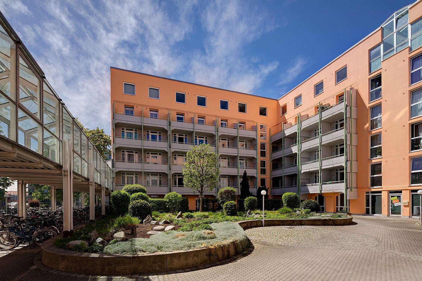 Piso en planta baja de 1 habitación | München-Isarvorstadt | 1902ML2 | Hofansicht