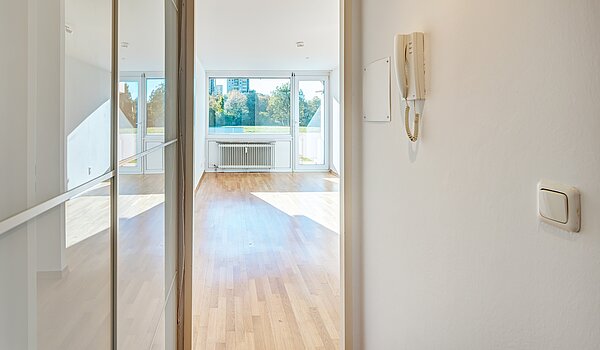 Apartment de 2 habitaciones | München-Feldmoching | 70466 | Flur vom Eingang kommend