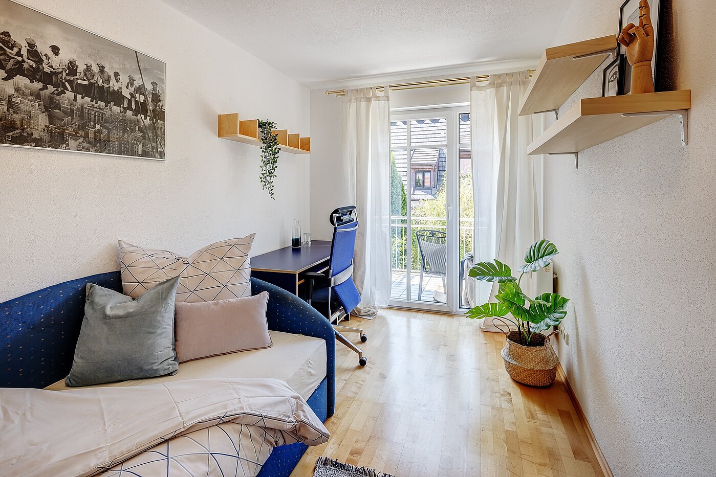 Apartamento de 3 habitaciones | München-Ramersdorf | 2206ML4 | ...Gästezimmer mit Balkon