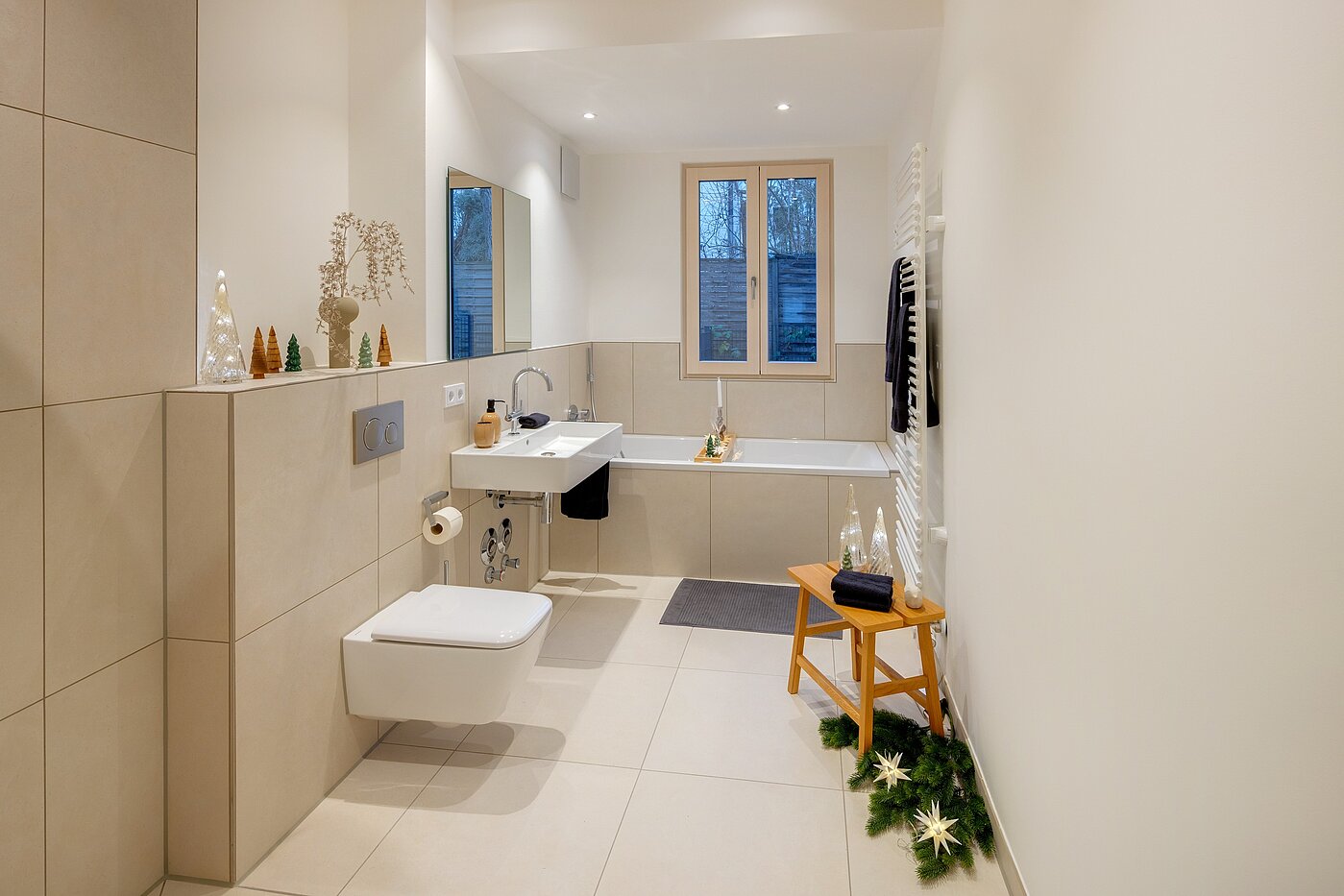 Piso con terraza  de 3 habitaciones | München-Harlaching | 70371 | Großes Bad mit...