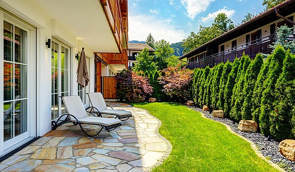 Piso en planta baja de 3 habitaciones | Bad Wiessee | 70053 | Garten