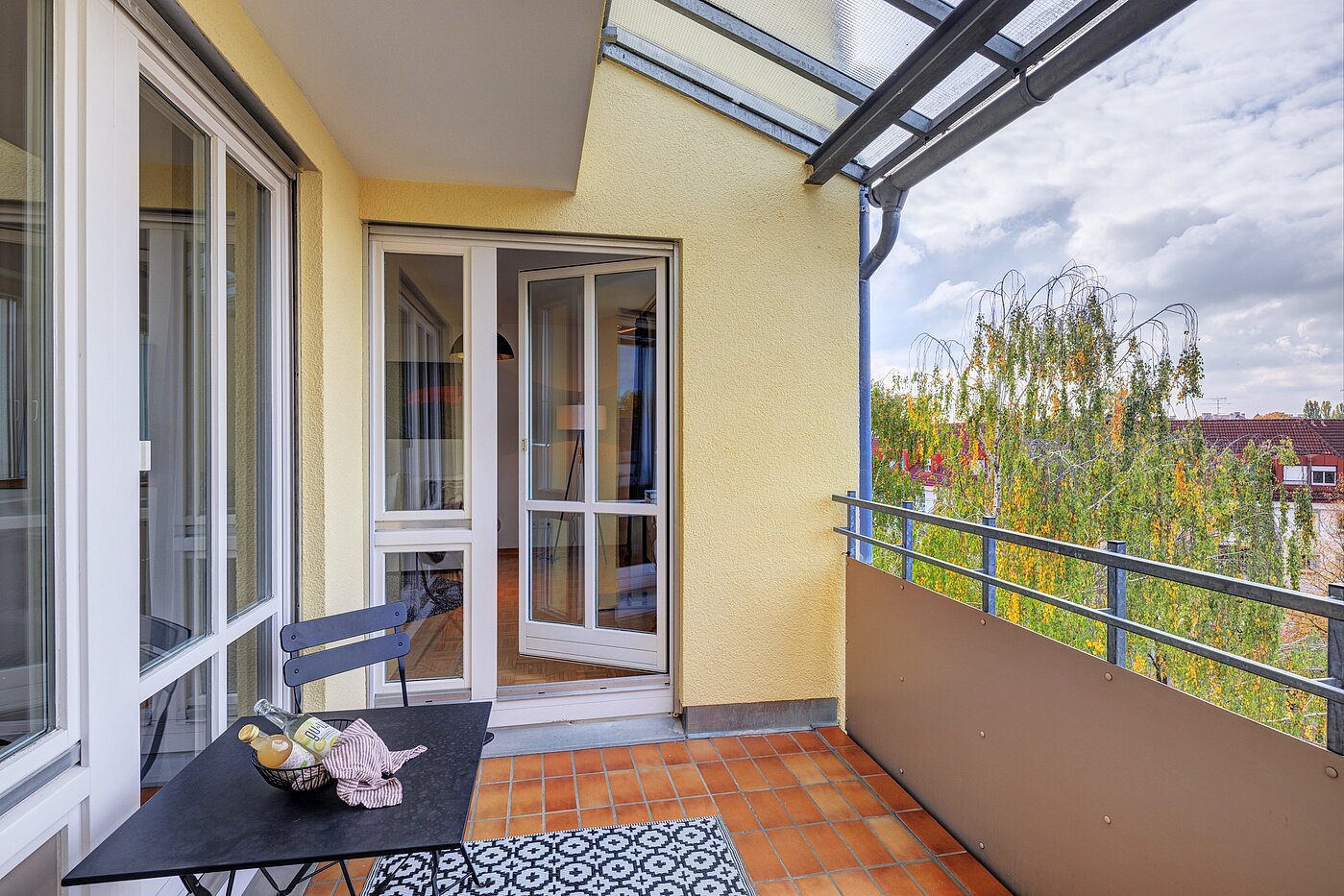 Apartamento de 3 habitaciones | München-Schwabing | 70299 | Loggia