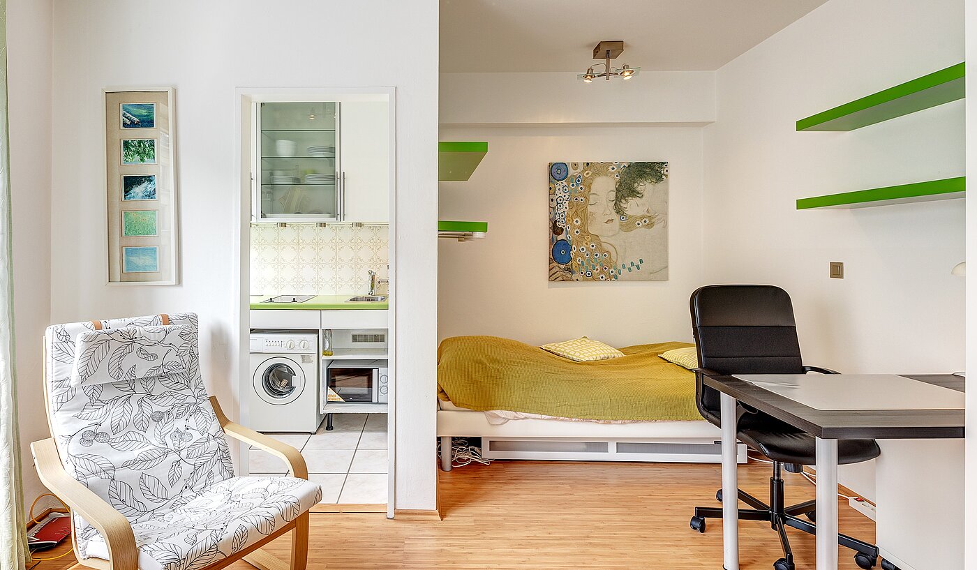 Apartment de 1 habitación | München-Haidhausen | 70242 | Schlafen