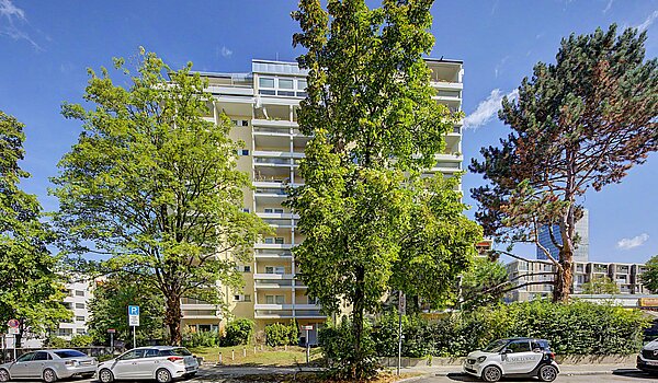 Piso en planta baja de 2 habitaciones | München-Moosach | 70462 | Außenansicht