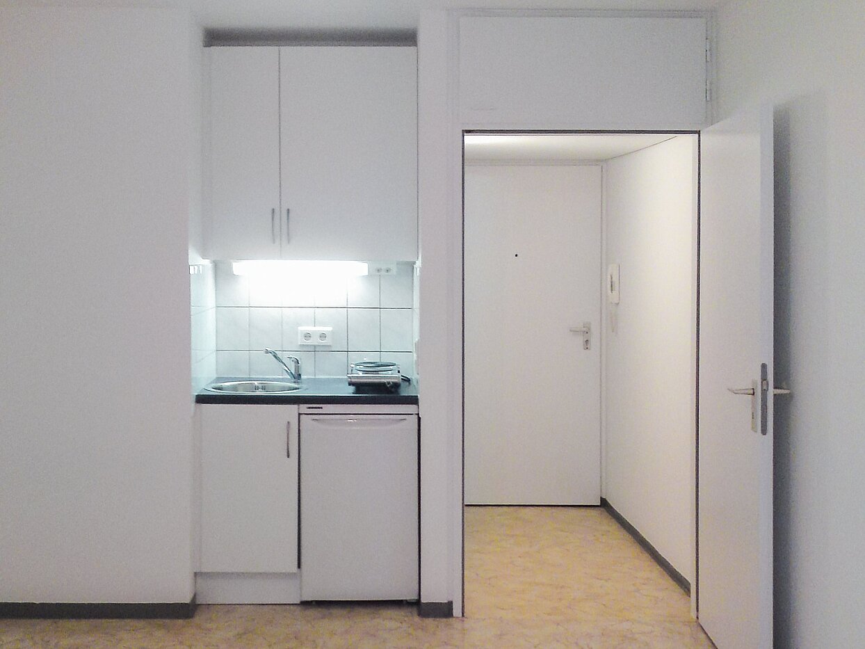 Piso en planta baja de 1 habitación | München-Isarvorstadt | 1902ML2 | Kochnische