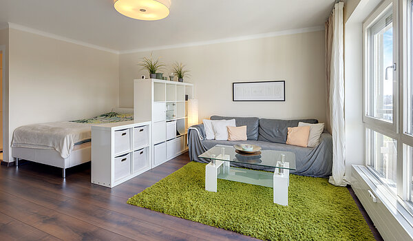 Apartment de 1 habitación | München-Allach | 70298 | Wohnzimmer