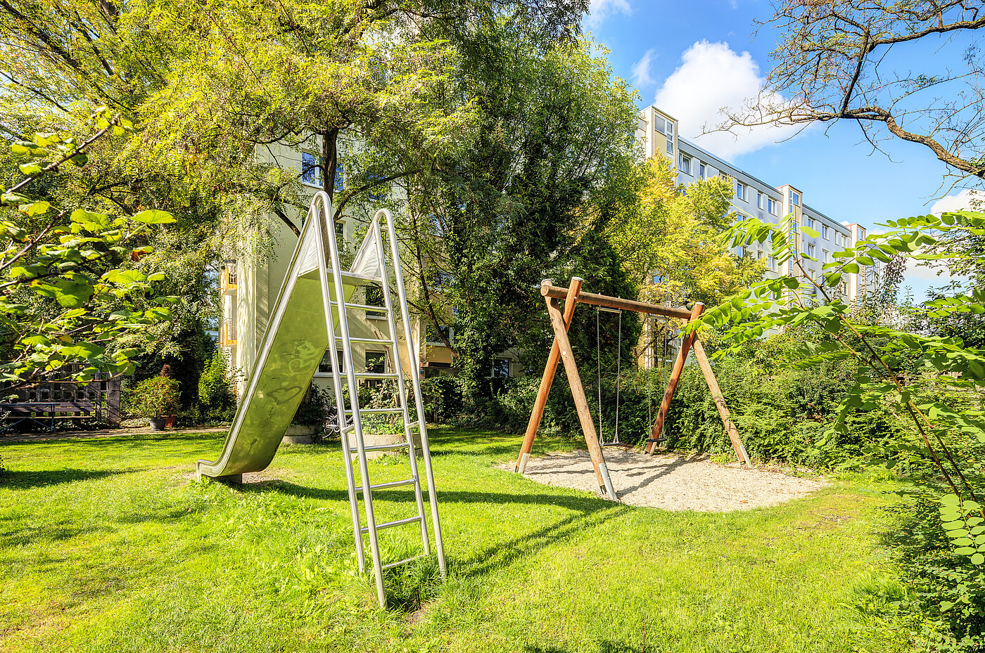 Apartamento de 2 habitaciones | München-Bogenhausen | 70287 | ...mit Gemeinschaftsflächen