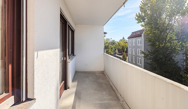 Apartment de 1 habitación | München-Laim | 70503 | Balkon