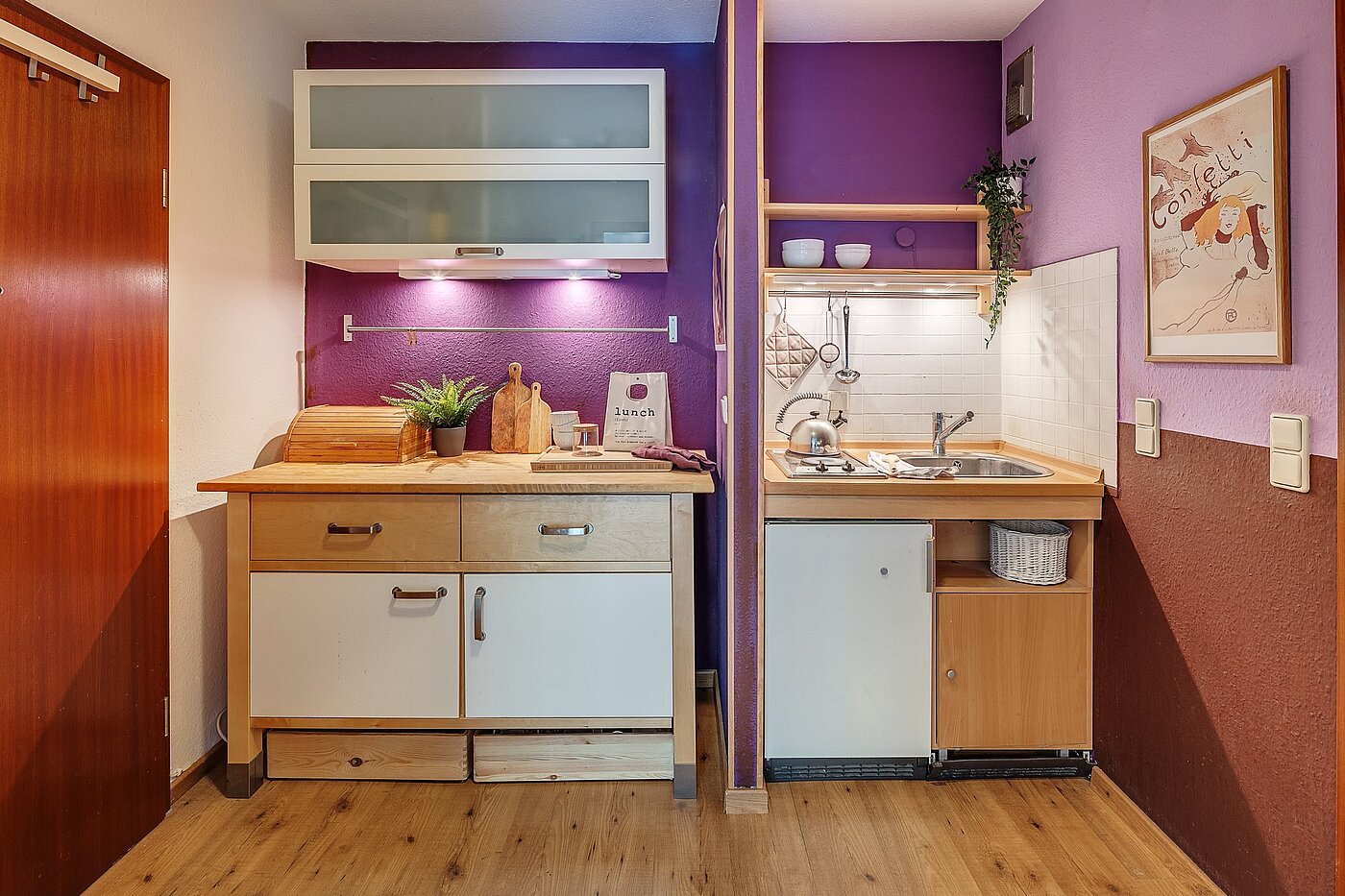 Apartamento de 1 habitación | München-Schwabing | 2104ML4 | Charmante Küchenzeile