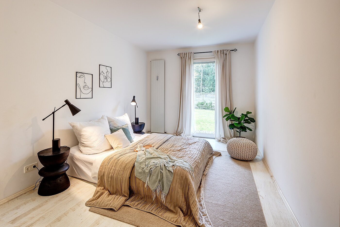 Piso en planta baja de 2.5 habitaciones | München-Harlaching | 70018 | ...Ausblick zum Garten