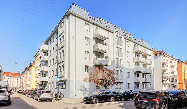 Apartamento de 2 habitaciones | München-Maxvorstadt | 70398 | Gebäudeansicht