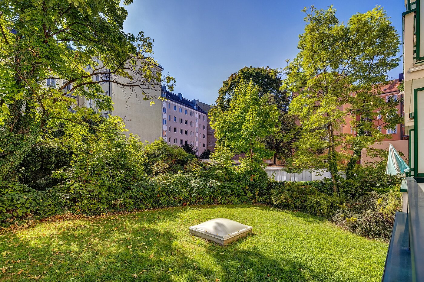 Apartamento de 1 habitación | München-Schwabing | 2109ML5 | ...Blick in den Innenhof