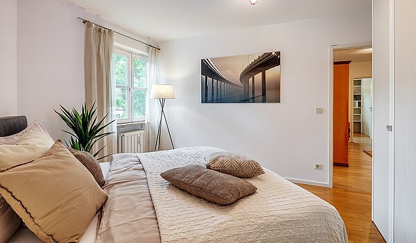 Apartamento de 3 habitaciones | München-Harlaching | 2108ML3 | ...mit großem Kleiderschrank