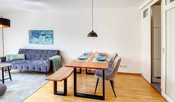 Apartamento de 2 habitaciones | Haar | 70426 | ...und Essbereich