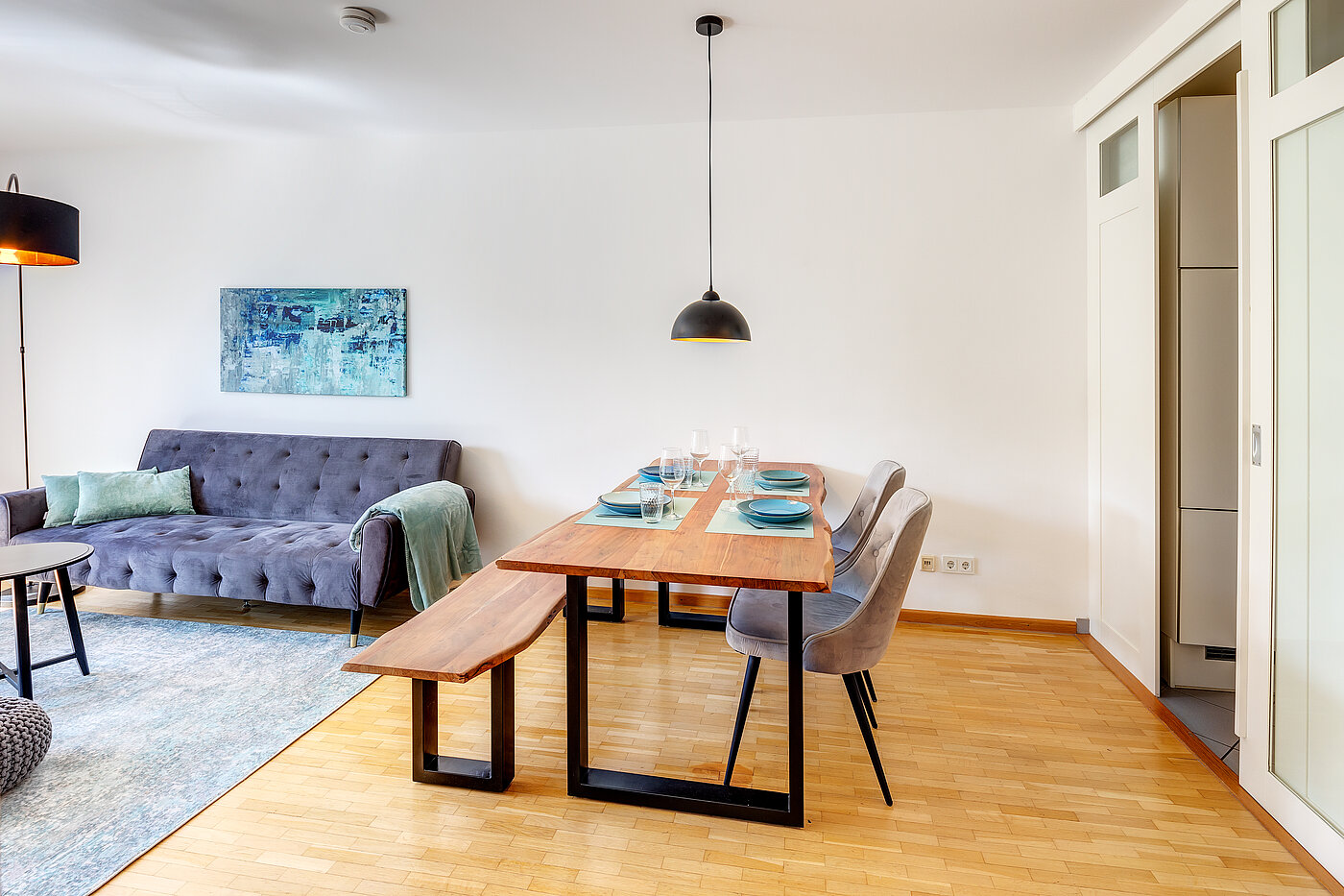 Apartamento de 2 habitaciones | Haar | 70426 | ...und Essbereich