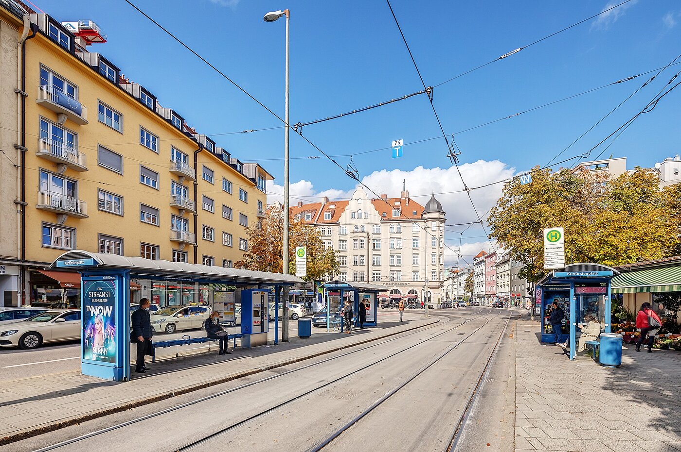 Apartamento de 2 habitaciones | München-Schwabing | 2205ML71 | Der Kurfürstenplatz in der Nähe, beste öffentl. Anbindung
