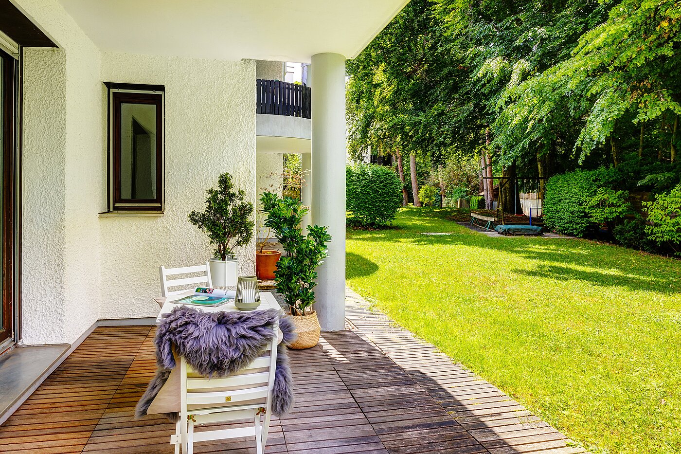 Piso en planta baja de 2.5 habitaciones | München-Harlaching | 70018 | ...mit herrlicher West-Terrasse