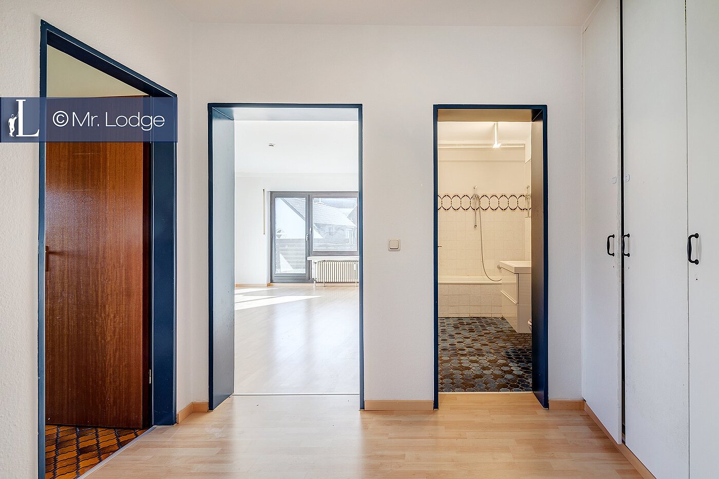 Apartamento de 3 habitaciones | München-Sendling-Westpark | 1710ML3 | Blick ins Wohnzimmer