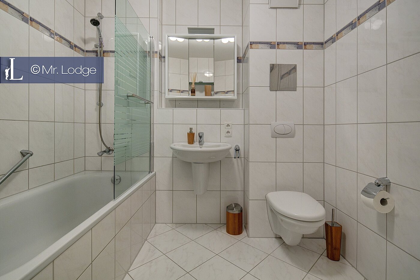Apartamento de 1 habitación | München-Thalkirchen | 1705ML8 | Bad mit Badewanne