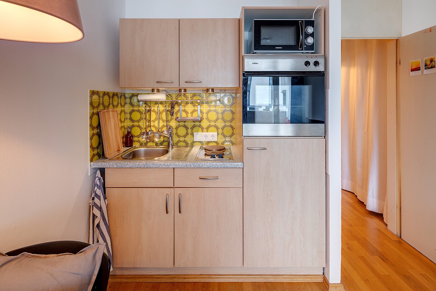 Apartamento de 1 habitación | München-Au | 2211ML1 | Voll ausgestattete Küchenzeile