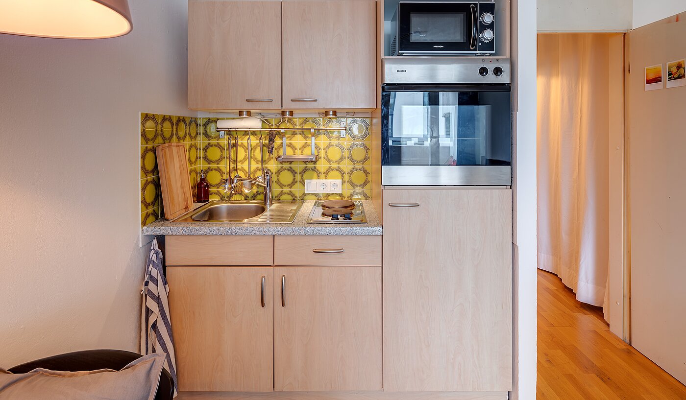 Apartamento de 1 habitación | München-Au | 2211ML1 | Voll ausgestattete Küchenzeile