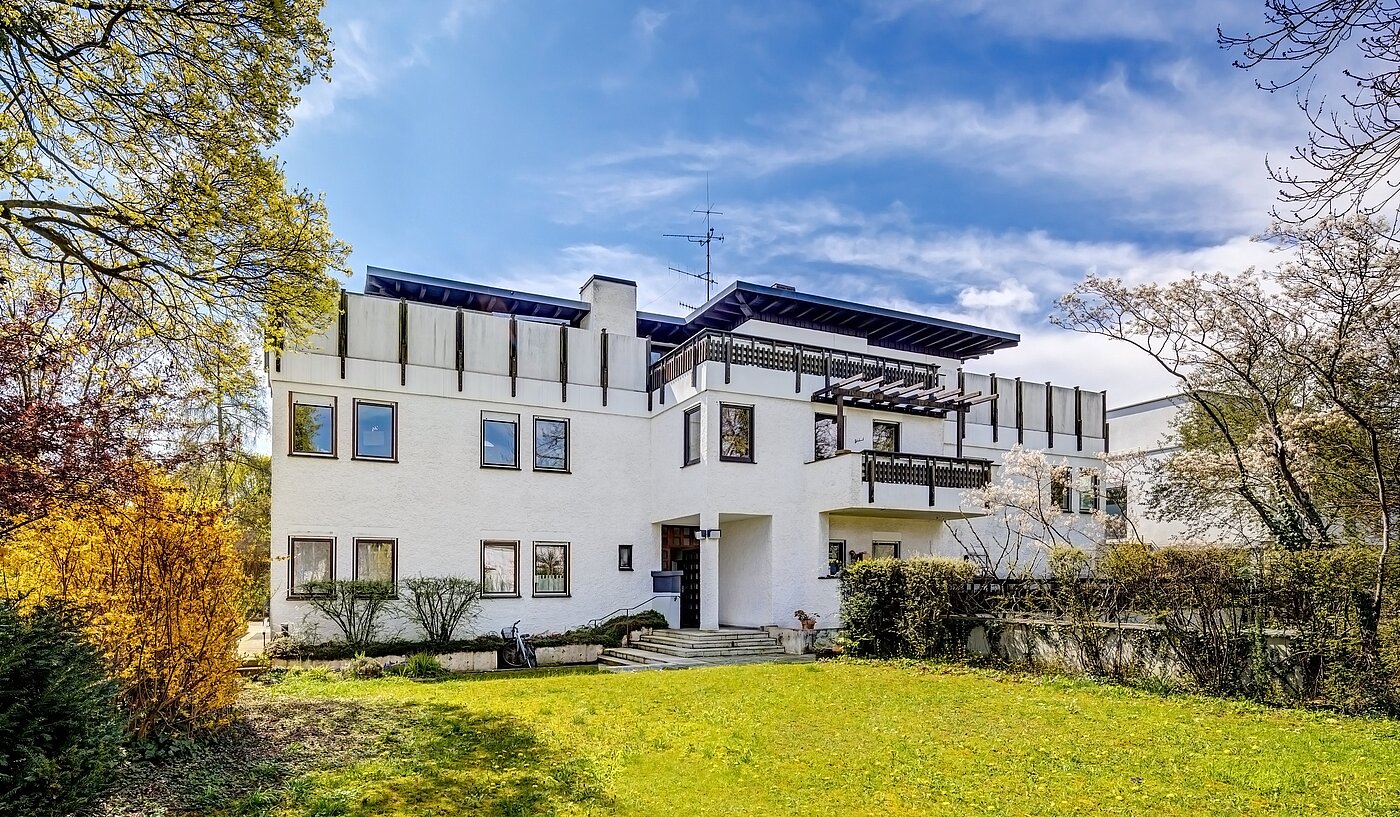 Apartamento de 2.5 habitaciones | München-Obermenzing | 700191 | Ansicht Rückseite