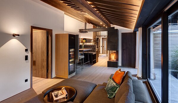 Propiedad especial de 15 habitaciones | Bad Wiessee | 701591 | Chalet II Wohnbereich