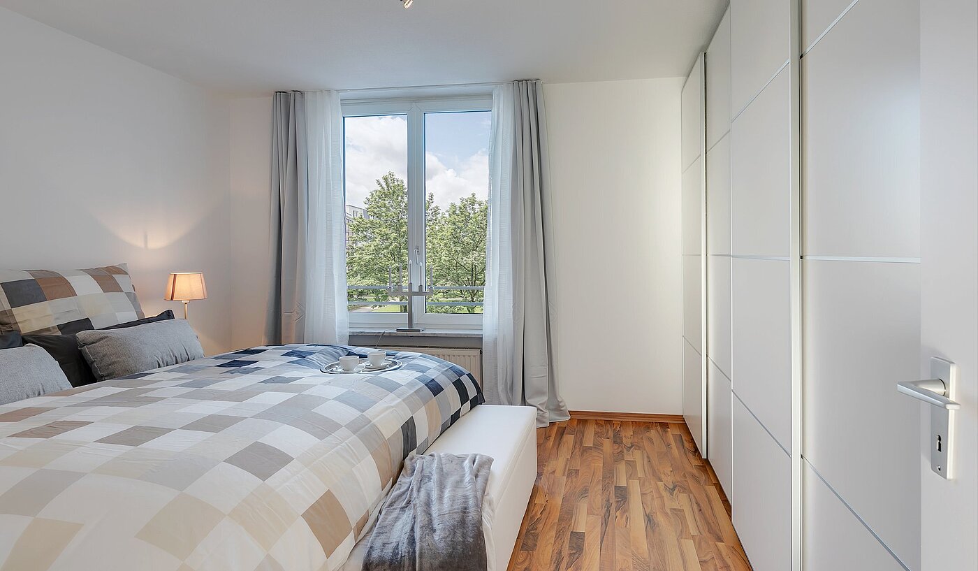 Apartamento de 2 habitaciones | München-Oberföhring | 2007ML8 | Schlafzimmer