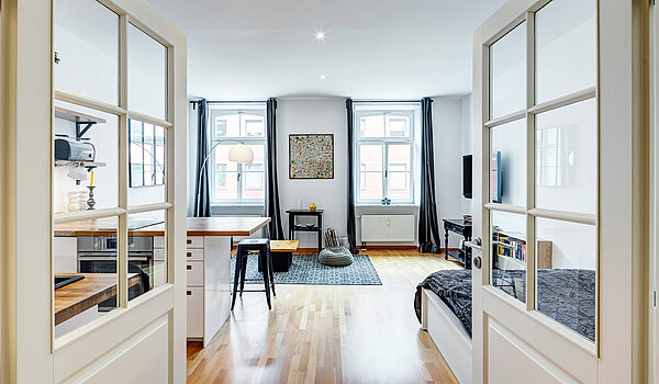 Apartamento de 1 habitación | München-Ludwigsvorstadt | 70388