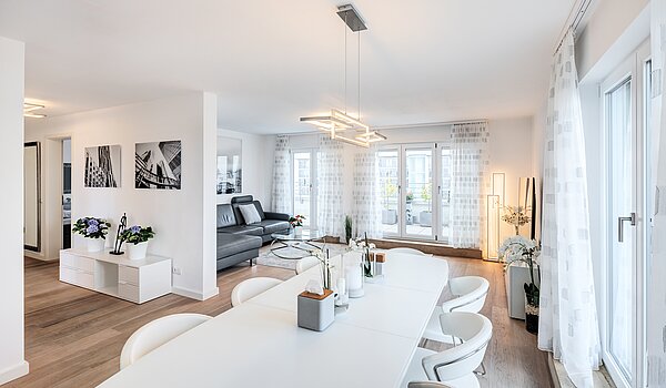 Penthouse de 3 habitaciones | München-Riem | 70468 | Stilvoll gestalteter...