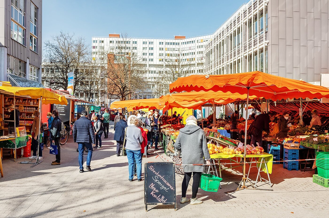 Apartamento de 1 habitación | München-Bogenhausen | 2103ML6 | Der Wochenmarkt i.d. Nähe